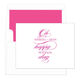 Oh Happy Day Folded Note Cards - Raised Ink Image 3 of 4